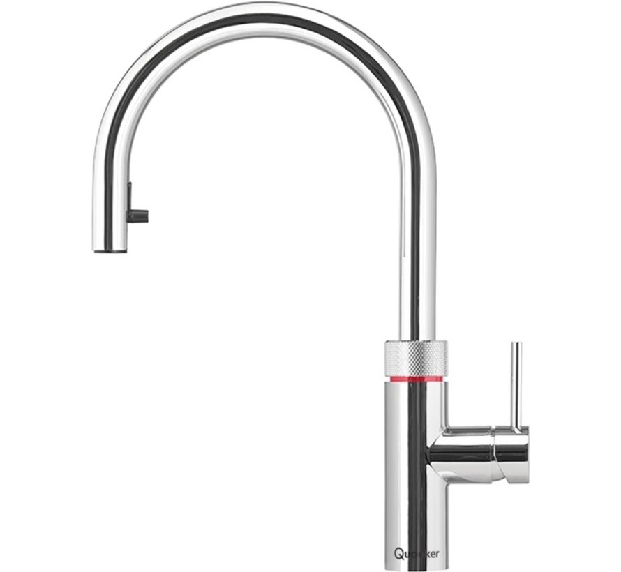 Quooker Flex met PRO3 boiler 3-in-1 kokend water kraan Chroom