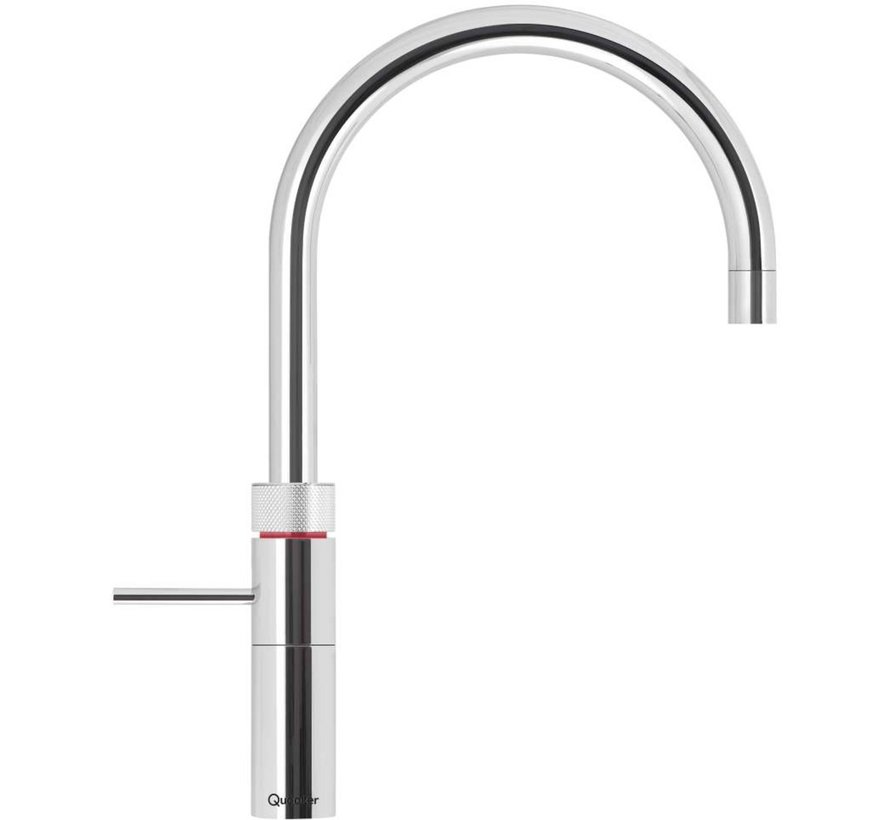 Quooker Fusion round met COMBI boiler 3-in-1 kokend water kraan Chroom