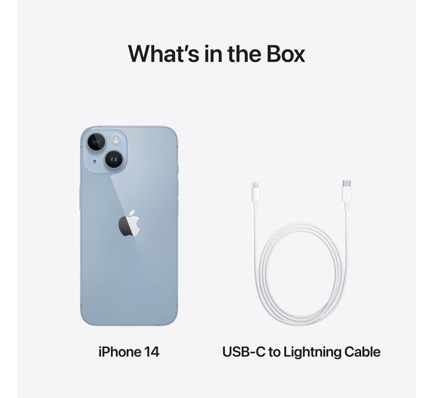 Apple iPhone 14 256GB Blauw