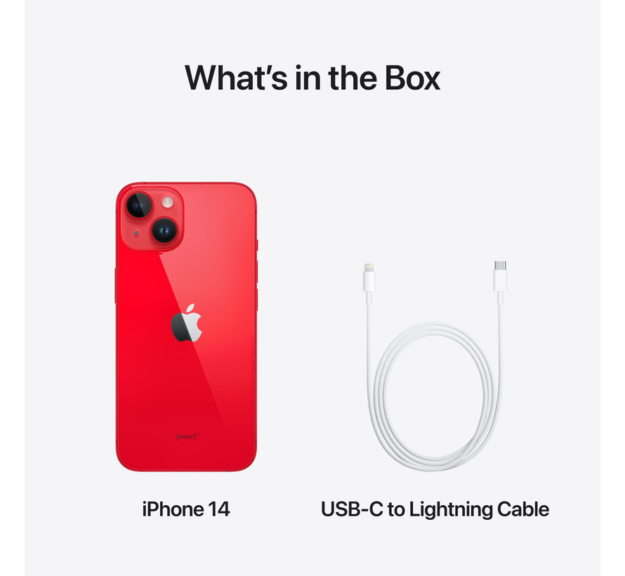 Apple iPhone 14 128GB Rood