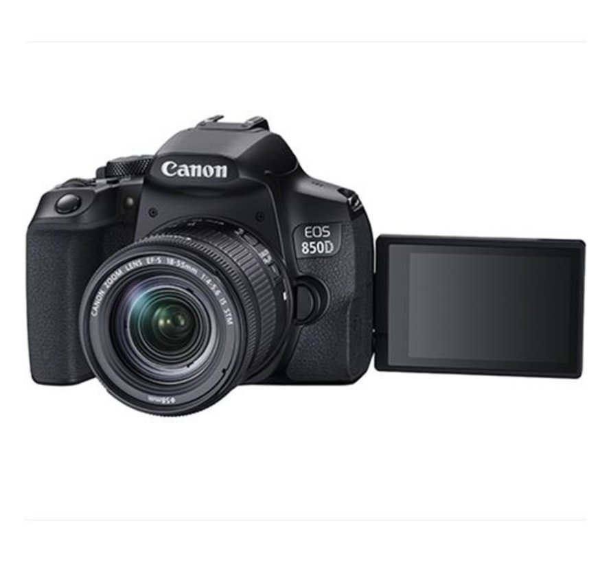 Canon EOS 850D + 18-55mm F/4-5.6 iS STM Compact