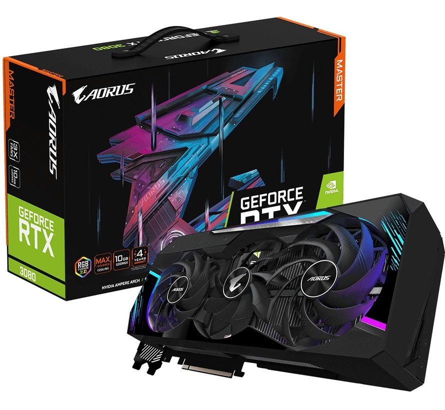 Gigabyte Aorus GeForce RTX 3080 Master 10G - Retourdeal