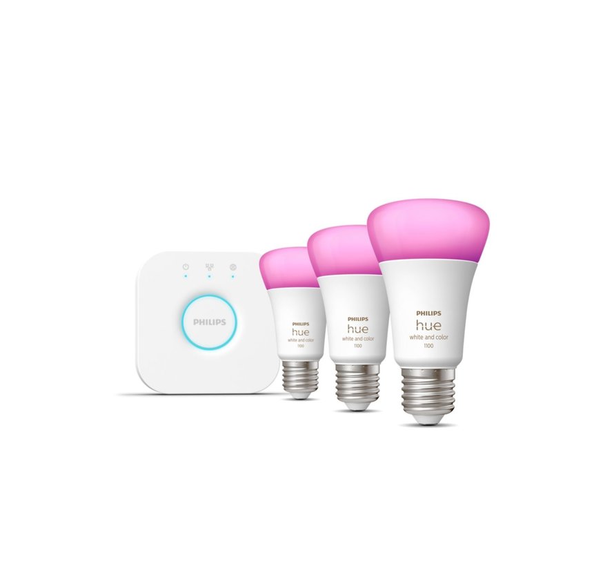 Philips Hue White and Color Ambiance starterkit E27