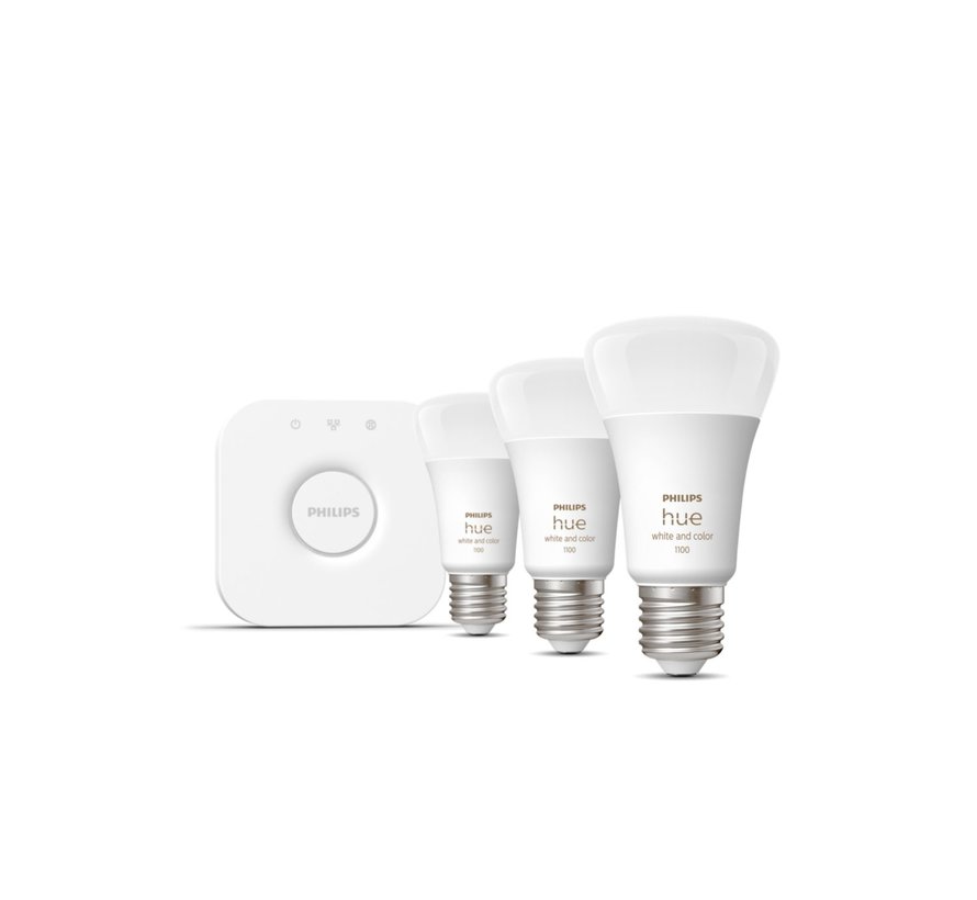 Philips Hue White and Color Ambiance starterkit E27
