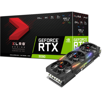 PNY GeForce RTX 3090 24GB XLR8 Gaming EPIC-X RGB Triple Fan Edition - Retourdeal