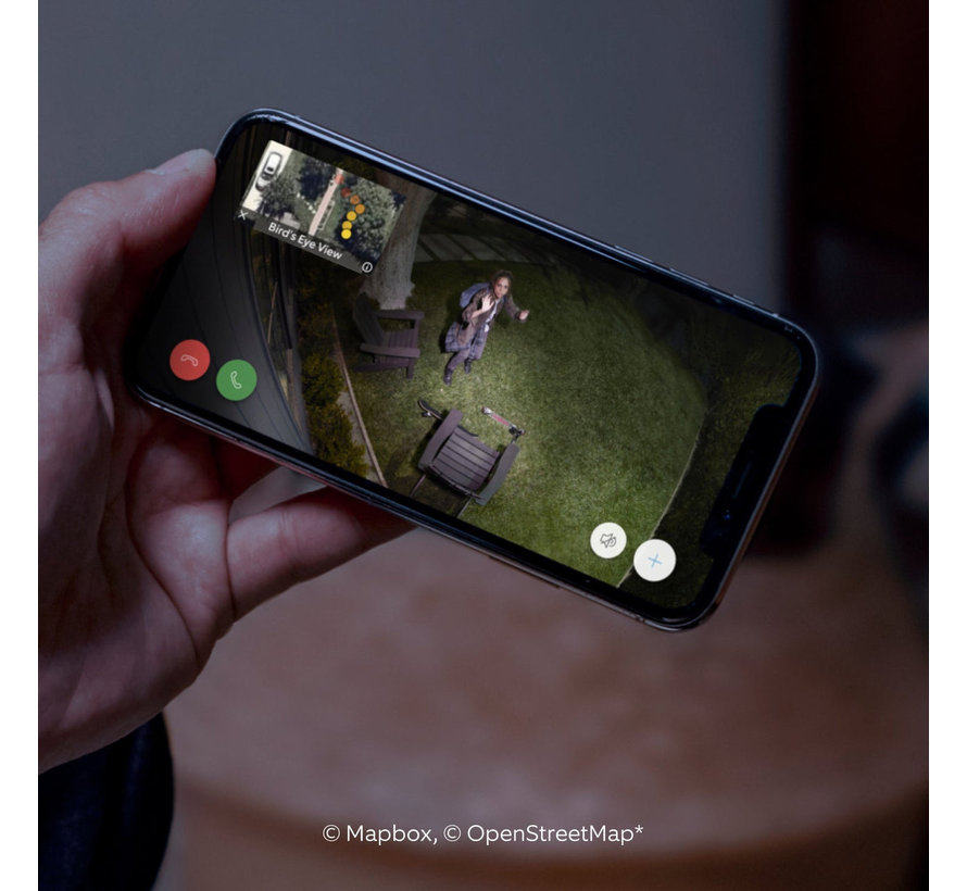 Ring Spotlight Cam Pro Battery Zwart