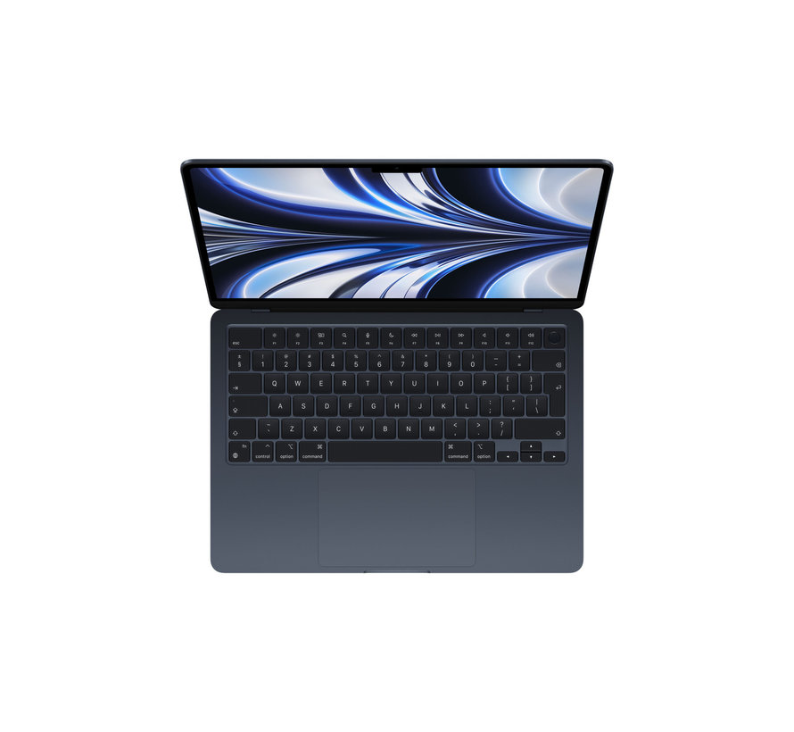 Apple MacBook Air (2022) Apple M2 (8 core CPU/8 core GPU) 8GB/256GB Middernacht Azerty