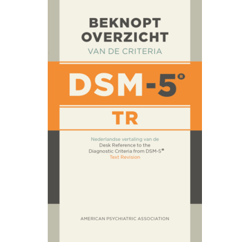 Beknopt overzicht van de criteria van de DSM-5-TR - Nieuw exemplaar