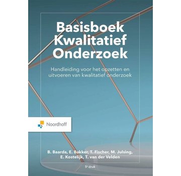 Basisboek Kwalitatief onderzoek druk 5 - Nieuw exemplaar
