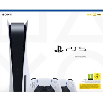 PlayStation 5 Disc Editie  + 2 PS5 DualSense Draadloze Controllers