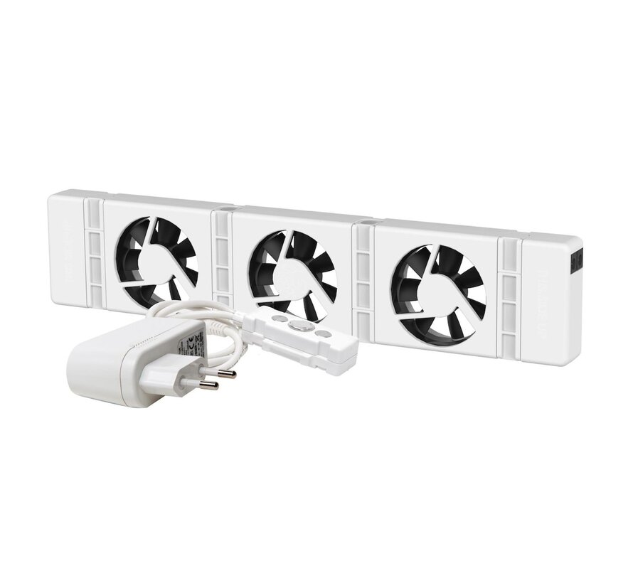 SpeedComfort radiatorventilator Mono wit