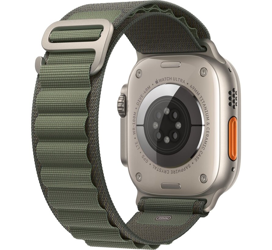 Apple Watch Ultra 4G 49mm Alpine Band Groen Medium