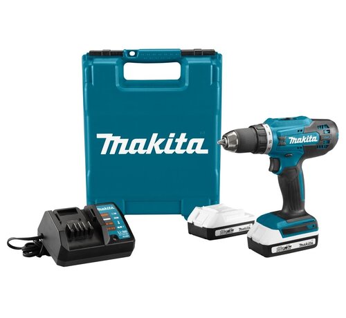 Makita DF488DWAE Accu boormachine | 18 Volt 2.0 Ah Li-Ion | +Koffer