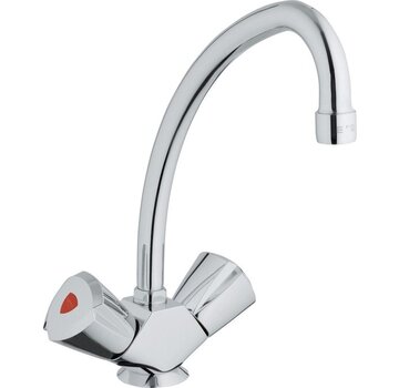 Grohe Keukenkraan Costa Trend 2-knops Chroom