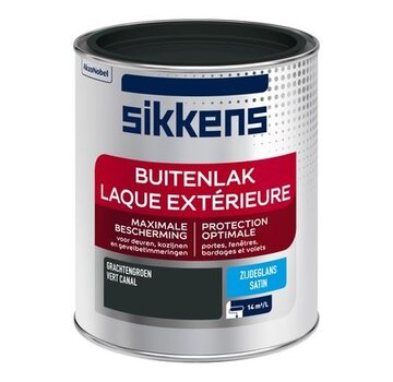 Sikkens buitenlak zijdeglans grachtengroen 750ml