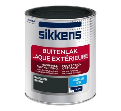 Sikkens buitenlak zijdeglans grachtengroen 750ml
