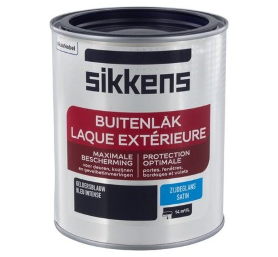 Sikkens buitenlak zijdeglans geldersblauw 0,75L