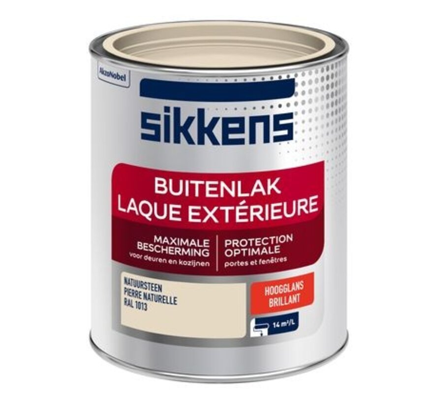 Sikkens buitenlak hoogglans RAL 1013 750ml