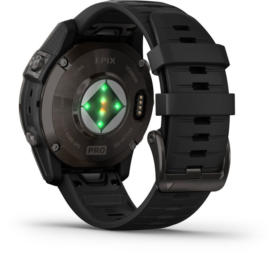 Garmin Epix Pro Gen 2 47mm Sapphire Edition Zwart