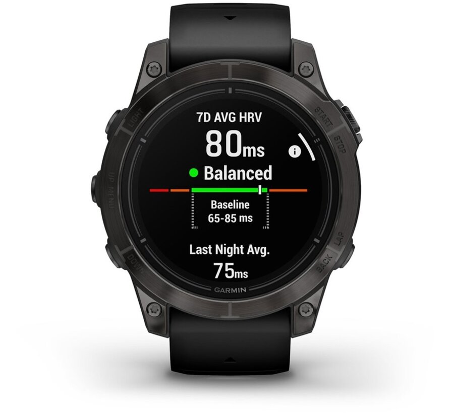Garmin Epix Pro Gen 2 51mm Sapphire Edition Zwart