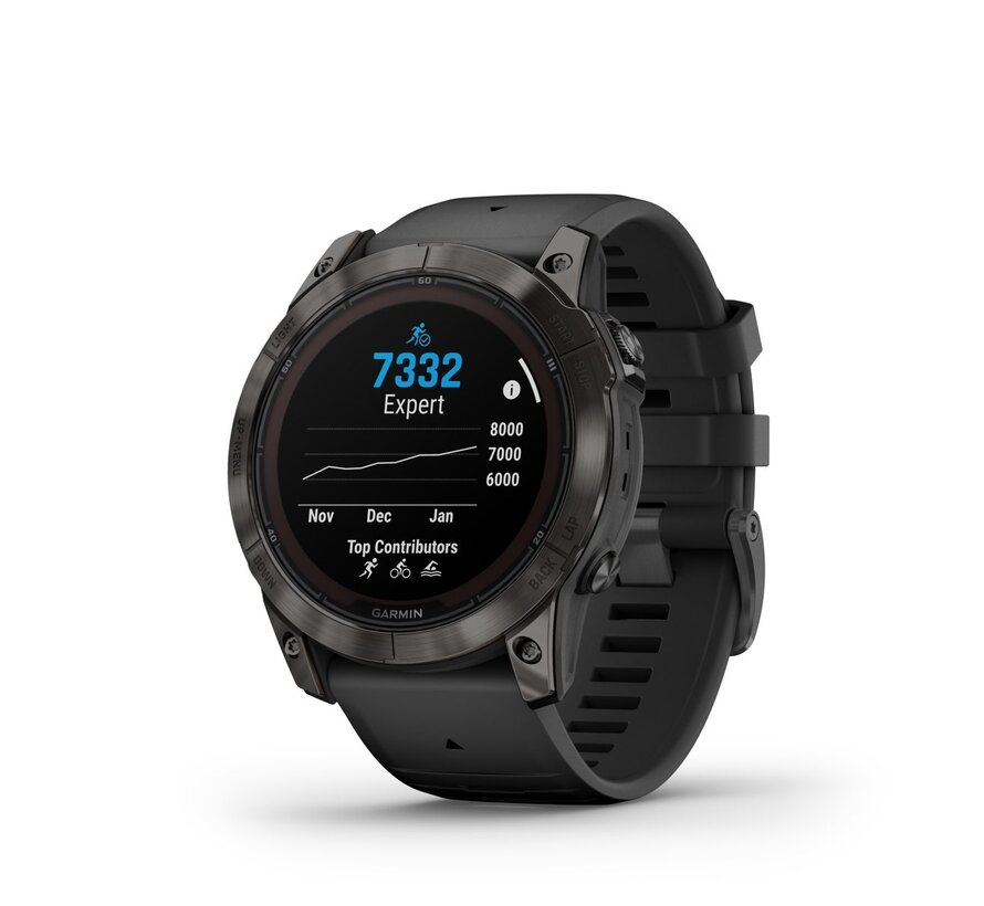 Garmin fēnix 7X Pro Sapphire Solar Edition Zwart