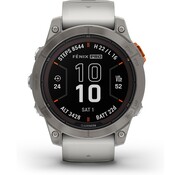 Garmin fēnix 7 Pro Sapphire Solar Edition Titanium Grijs/Oranje