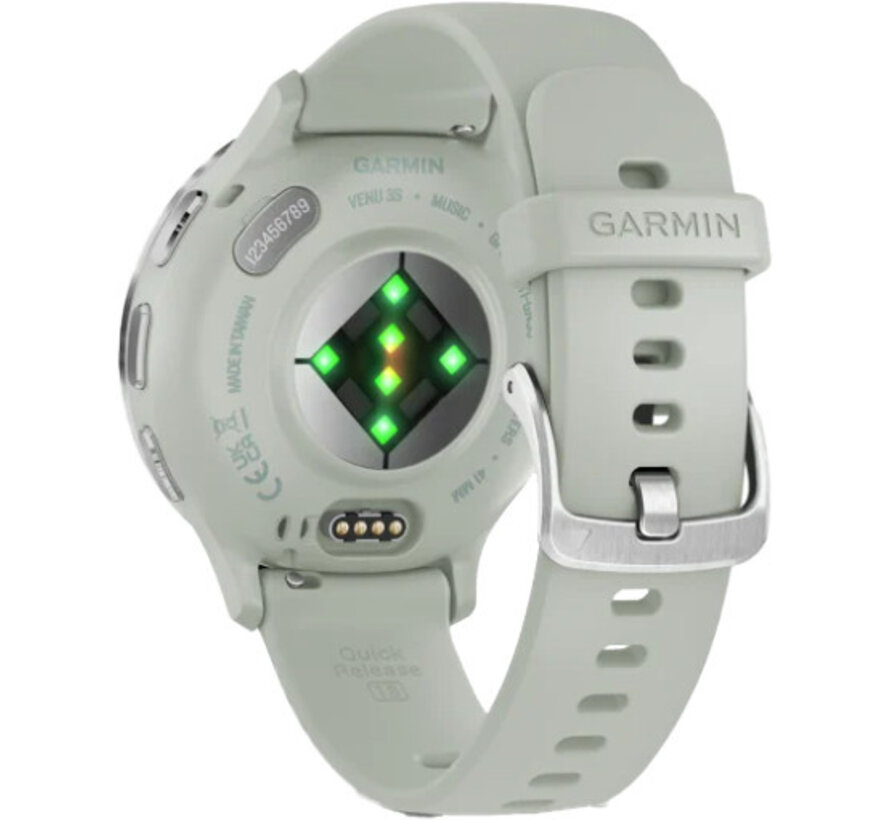 Garmin Venu 3S Zilver/Groen