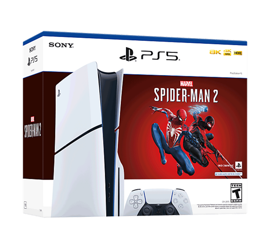 PlayStation 5 Disc Slim Edition + Marvel's Spider-Man 2