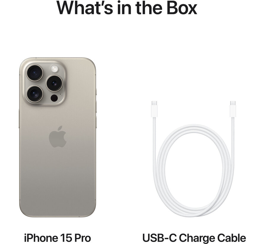 Apple iPhone 15 Pro 128GB Naturel Titanium
