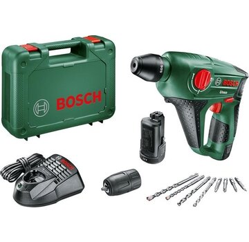 Bosch Uneo 12 LI-2 Accu boorhamer - Met 1 x 12 V accu en lader