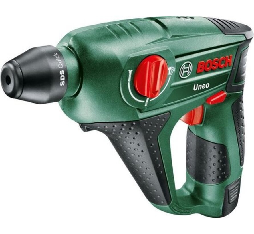 Bosch Uneo 12 LI-2 Accu boorhamer - Met 1 x 12 V accu en lader