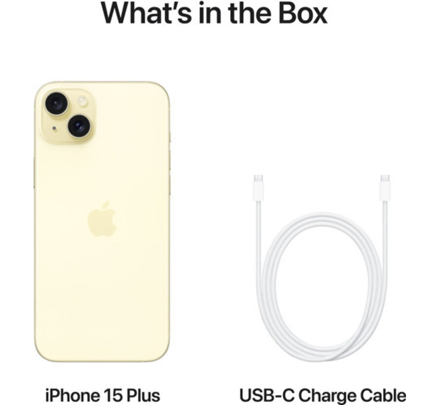 Apple iPhone 15 128GB Geel