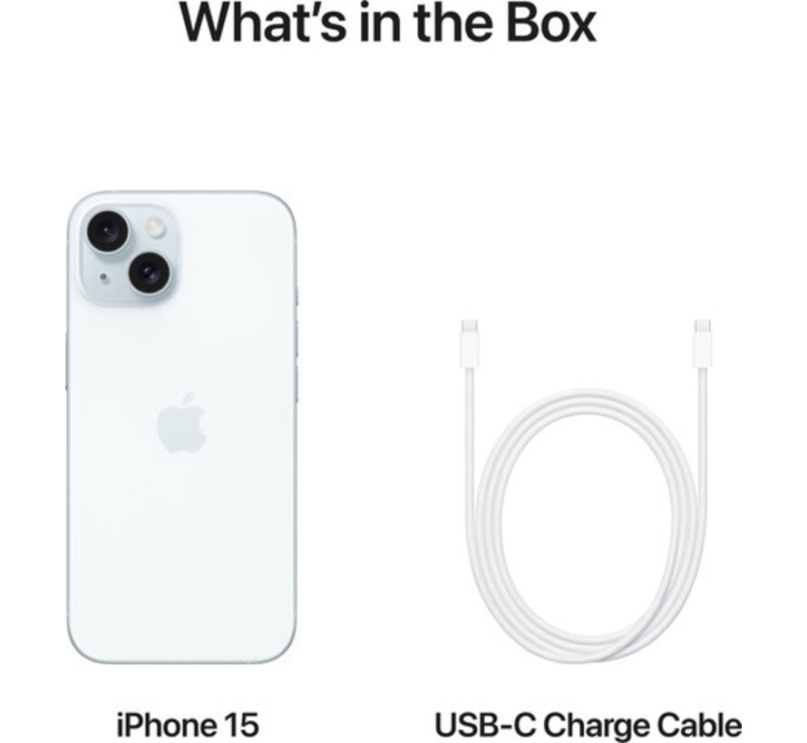 Apple iPhone 15 512GB Blauw