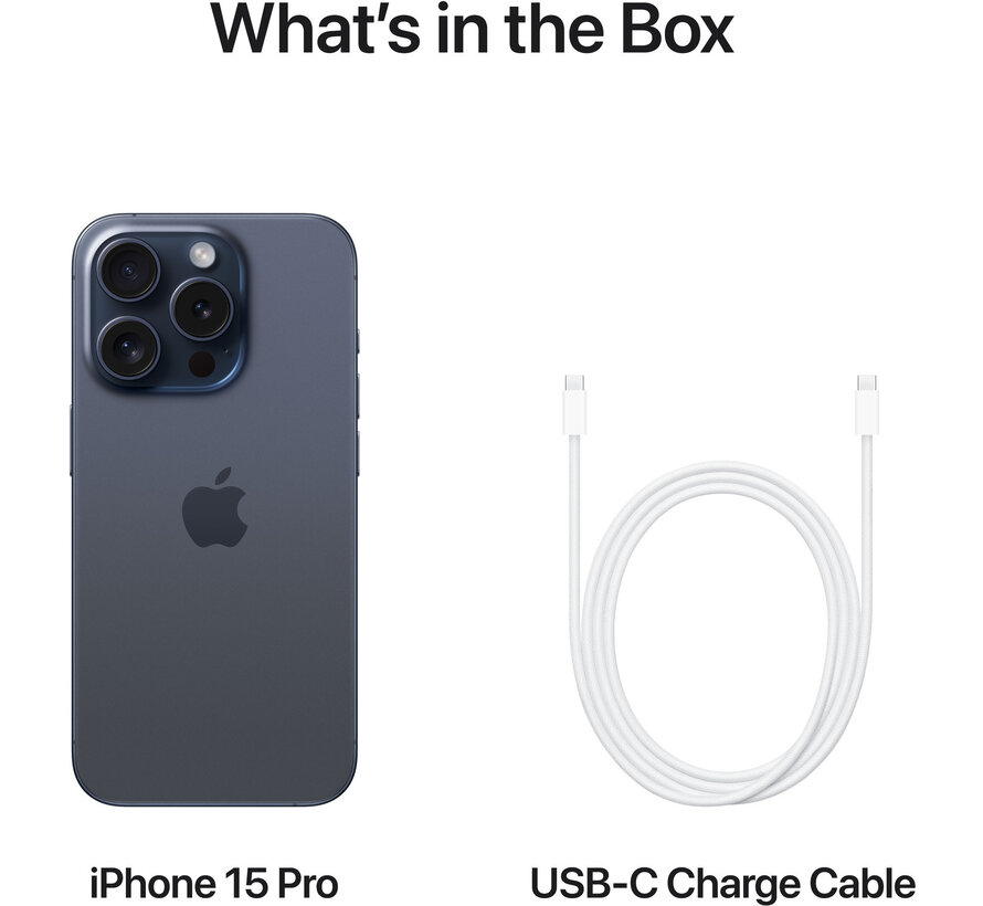 Apple iPhone 15 Pro 256GB Blue Titanium