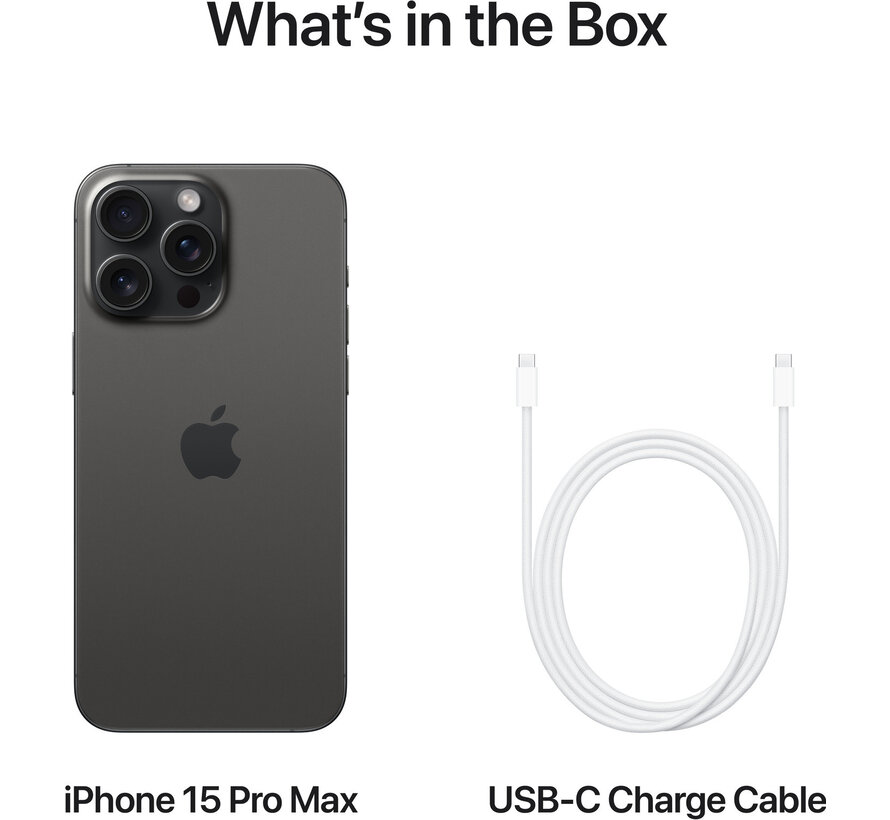 Apple iPhone 15 Pro Max 1TB Black Titanium