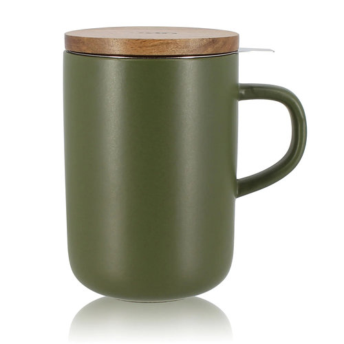 Ogo Living Groene mok met filter Ogo Living Groene mok met filter