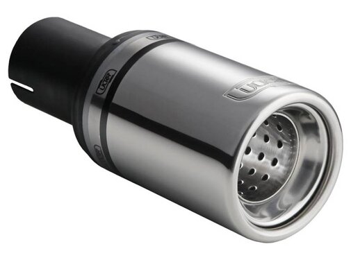 Autostyle Ulter Sport Uitlaatsierstuk - Rond O80mm - Lengte 120mm - Montage ->50mm - RVS