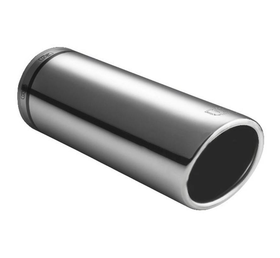 Ulter Sport Uitlaatsierstuk - Rond O70mm - Lengte 200mm - Montage 40-60mm - RVS