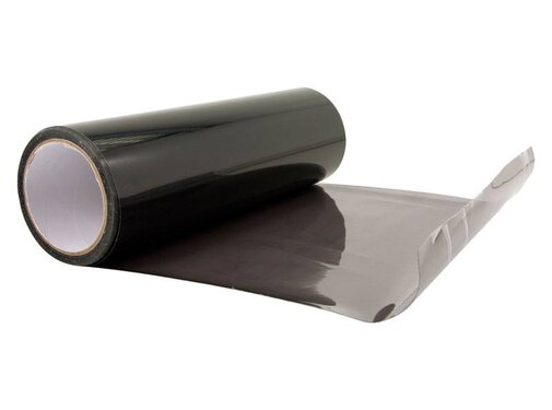 Autostyle Koplamp-/achterlicht folie - Zwart - 1000x30 cm