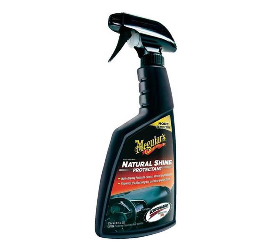 Meguiars Natural Shine Vinyl & Rubber Protectant Spray 473ml
