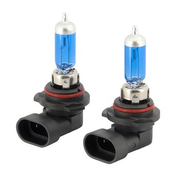 Autostyle SuperWhite Blauw HB4 (9006) 55W/12V/4800K Halogeen Lampen, set a 2 stuks (E13)