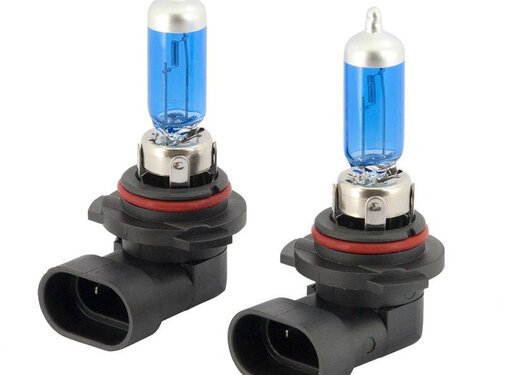 Autostyle SuperWhite Blauw HB4 (9006) 55W/12V/4800K Halogeen Lampen, set a 2 stuks (E13)