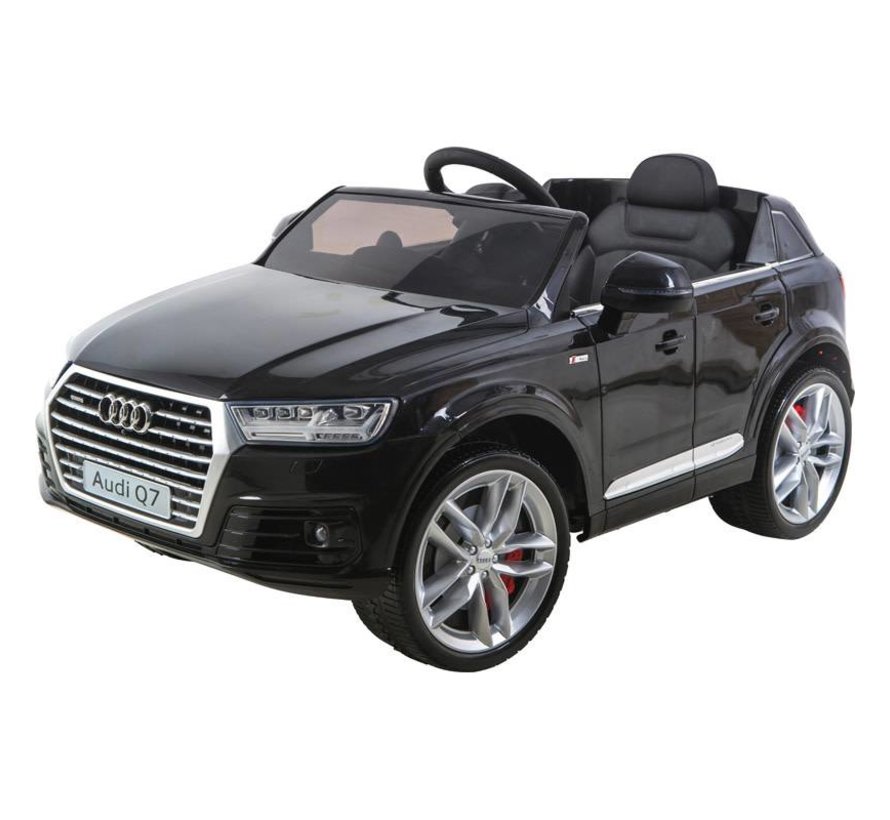 Accu-Auto Audi Q7 Zwart - 12V - incl. MP3 en afstandsbediening - vanaf 3 jaar