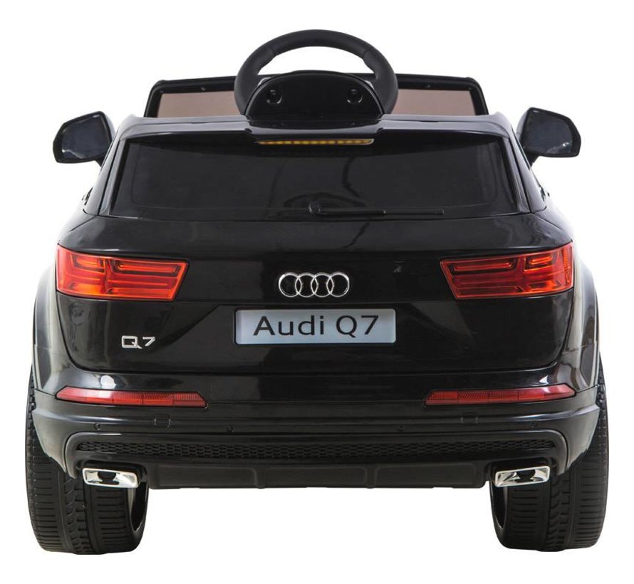 Accu-Auto Audi Q7 Zwart - 12V - incl. MP3 en afstandsbediening - vanaf 3 jaar