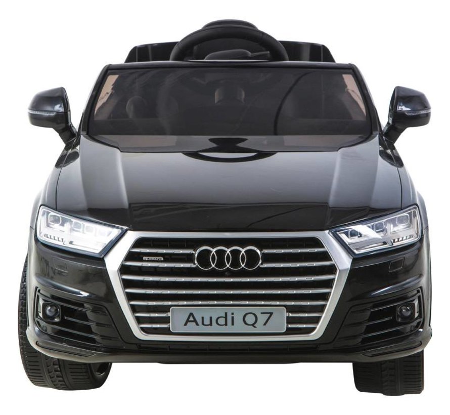 Accu-Auto Audi Q7 Zwart - 12V - incl. MP3 en afstandsbediening - vanaf 3 jaar