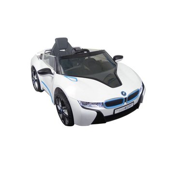 OSP Accu-Auto passend voor BMW i8 Wit - 6V - incl. MP3 en afstandsbediening - vanaf 3 jaar