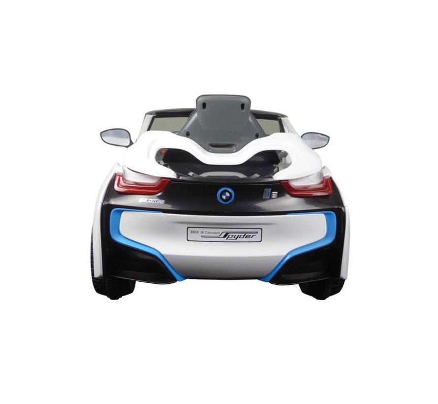 Accu-Auto BMW i8 Wit - 6V - incl. MP3 en afstandsbediening - vanaf 3 jaar