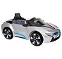 Accu-Auto BMW i8 Zilver - 12V - incl. MP3 en afstandsbediening - vanaf 3 jaar