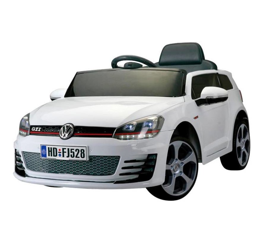 Accu-Auto Volkswagen Golf VII GTi Wit - 12V - incl. SD en afstandsbediening - vanaf 3 jaar