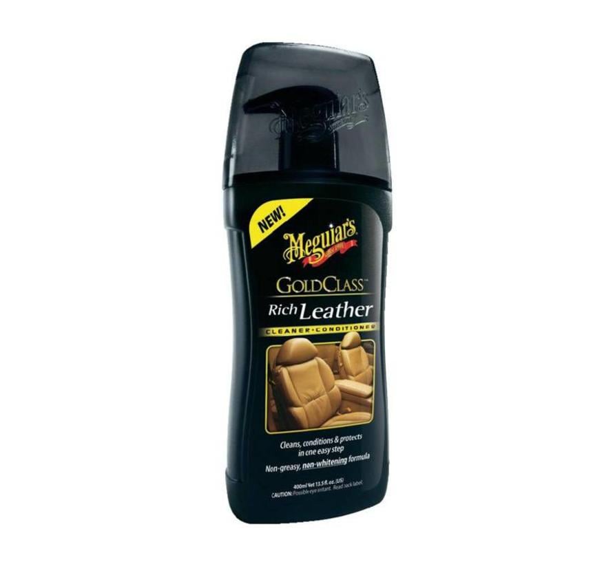 Meguiars Gold Class Rich Leather Cleaner/Conditioner 400ml